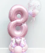 Number balloon bouquet in Tampa
