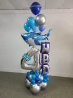 One number balloon bouquet premium in Tampa