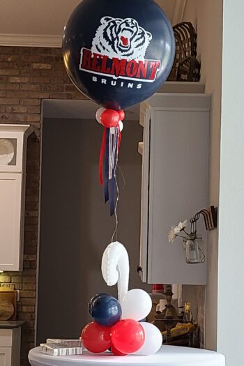 Belmont Bruins balloon in Tampa