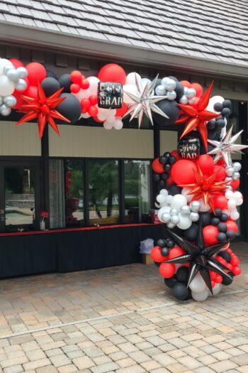Big balloon arch Party Now Tampa