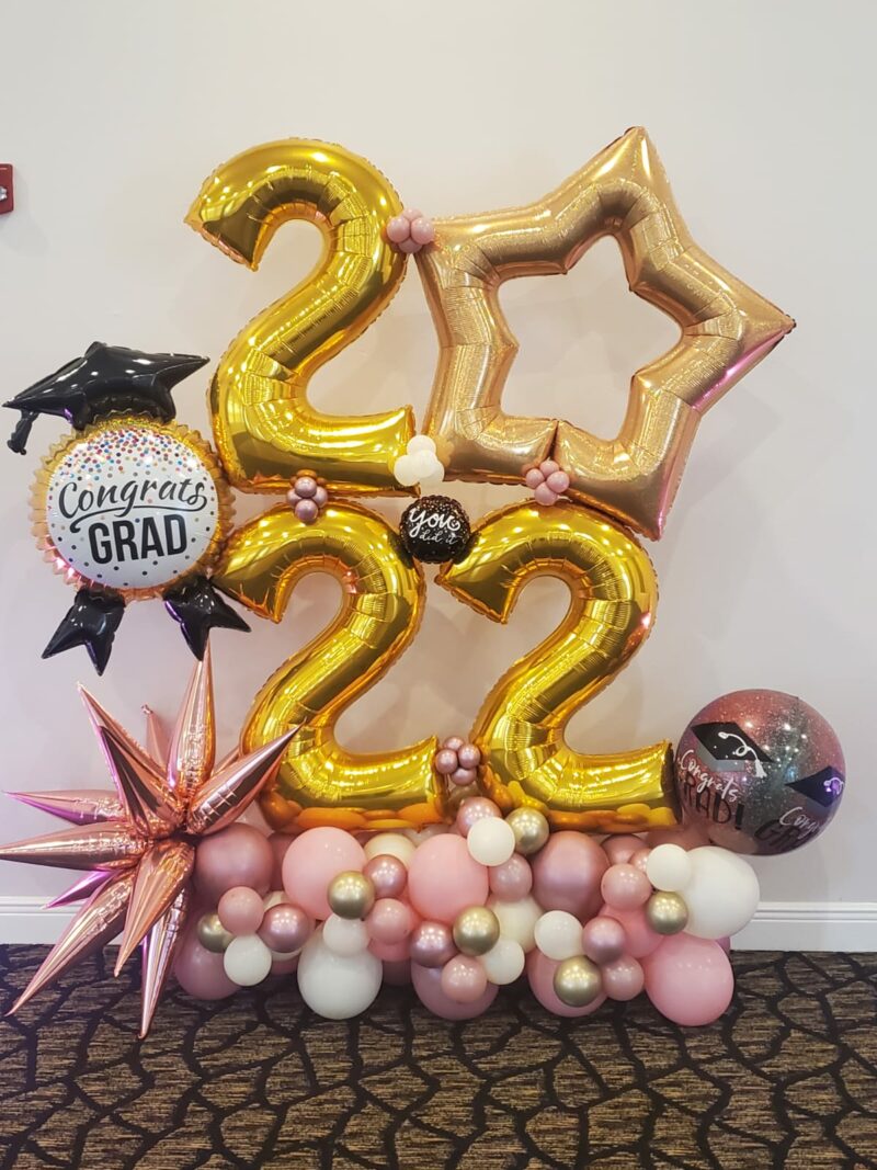 Graduation balloon bouquet Party Now Tampa